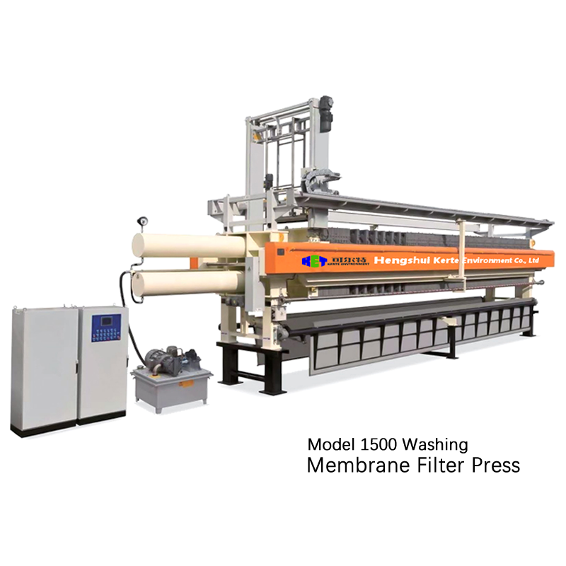 KERTE filter press helps many industries produce efficiently