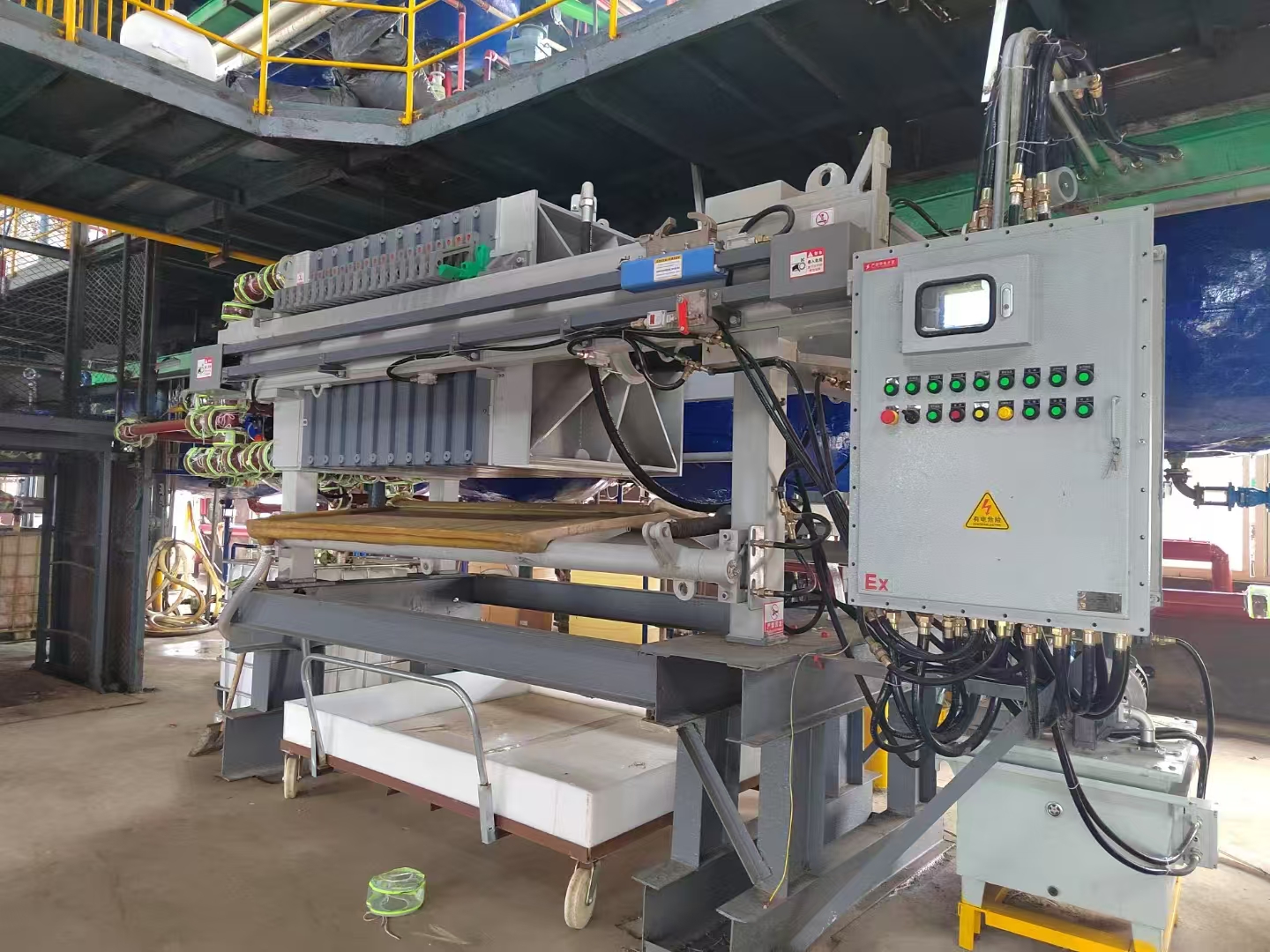 The development of filter press in chemical industry